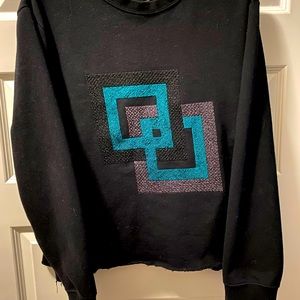 H&M - black Graphic Sweater -SIZE XL - fits like large. STREETWEAR/Casual wear⚡️